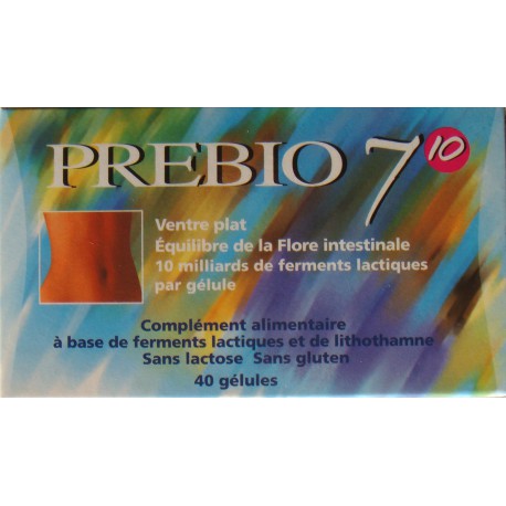 Prébio 7 prébiotiques en 40 gélules