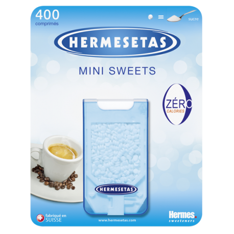 Hermesetas Mini Sweets 400 Comprimés Lot 4+1 offert