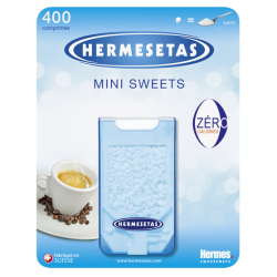 HERMESETAS Mini Sweets 400 comprimés