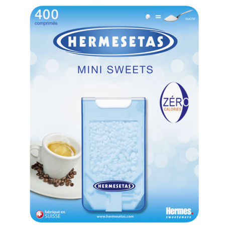 HERMESETAS Mini Sweets 400 comprimés