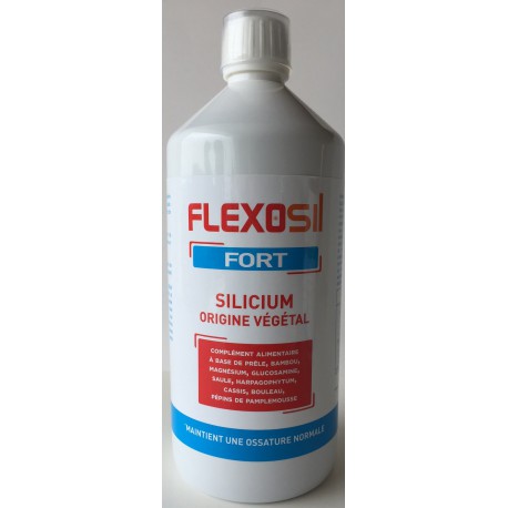 Flexosil Fort silicium naturel boisson 1 litre