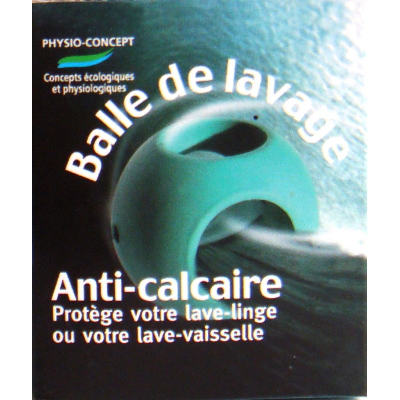 BOULE DE LAVAGE ANTI CALCAIRE