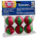 6 Boules d lavage auto-agrippantes anti-peluches